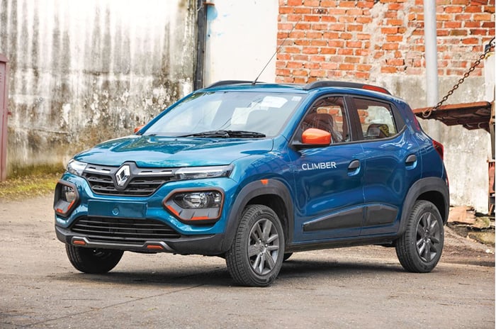 Renault Kwid front three quarter static
